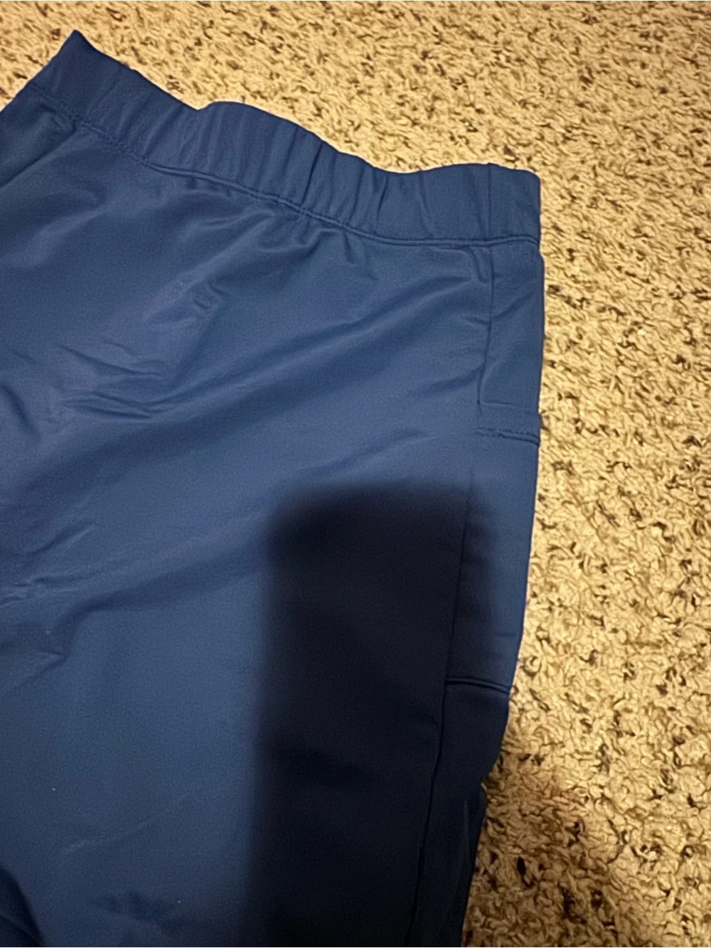 The Skirt Lady Girls Navy Blue Athletic Swim Skirt Size 7/8 With Leggings